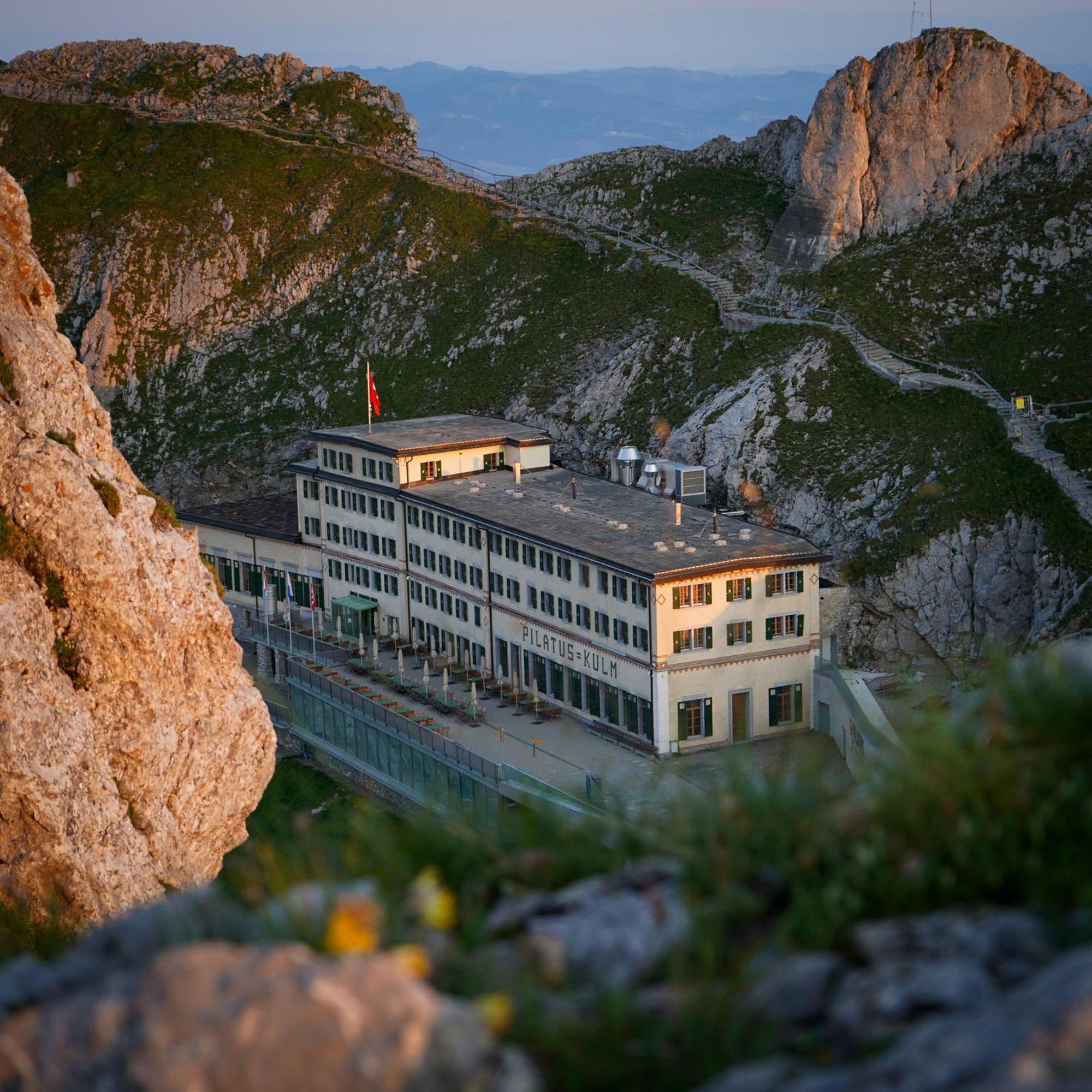 Hotel Pilatus-Kulm Krienz Exterior foto